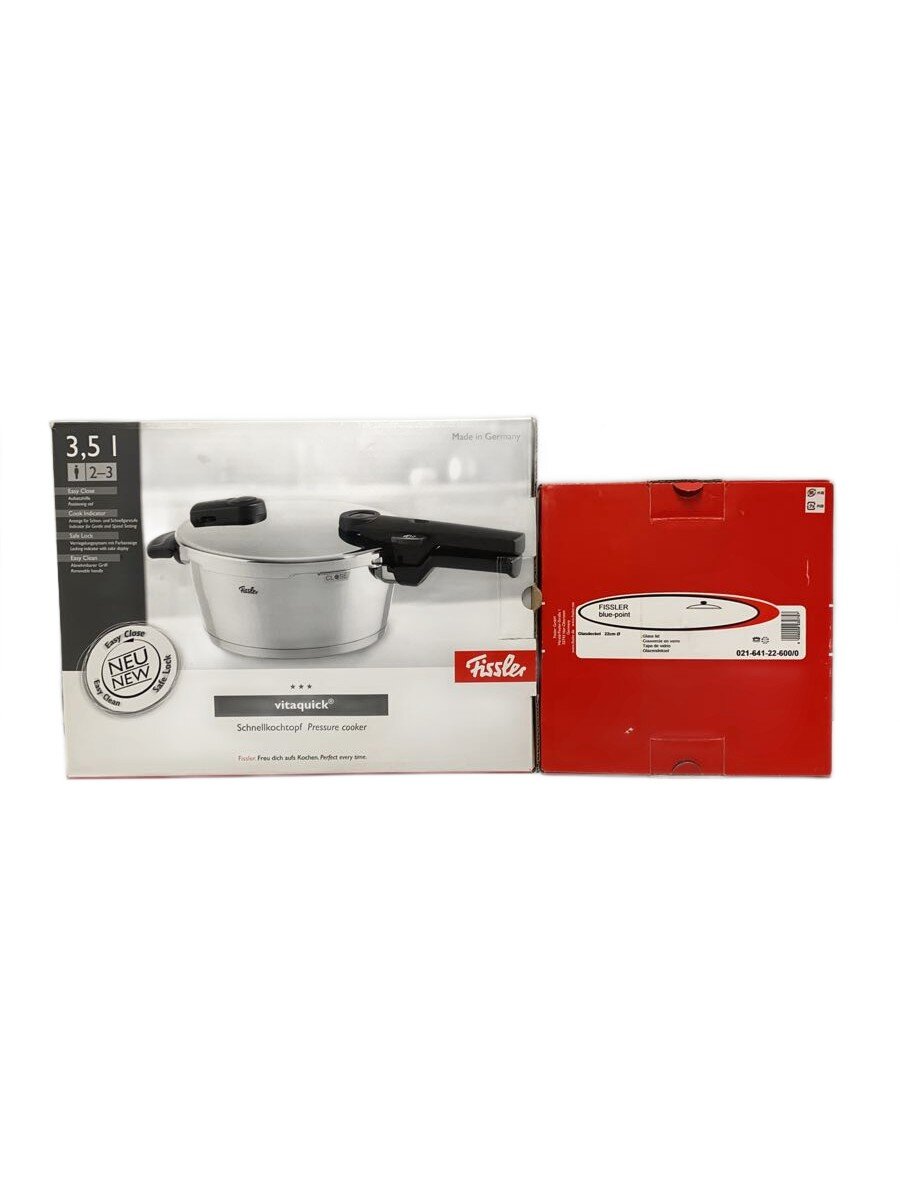 Ih Incompatible - 【中古】Fissler◆圧力鍋/容量:3.5L【キッチン用品】