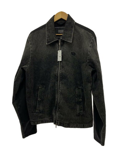 【中古】DIESEL◆ジャケット/50/コットン/BLK/J-HARRIS【メンズウェア】 【中古】DIESEL◆ジャケット/50/コットン/BLK/J-HARRIS【メンズウェア】