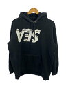 【中古】GOD SELECTION XXX◆パーカー/L/コットン/BLK【メンズウェア】