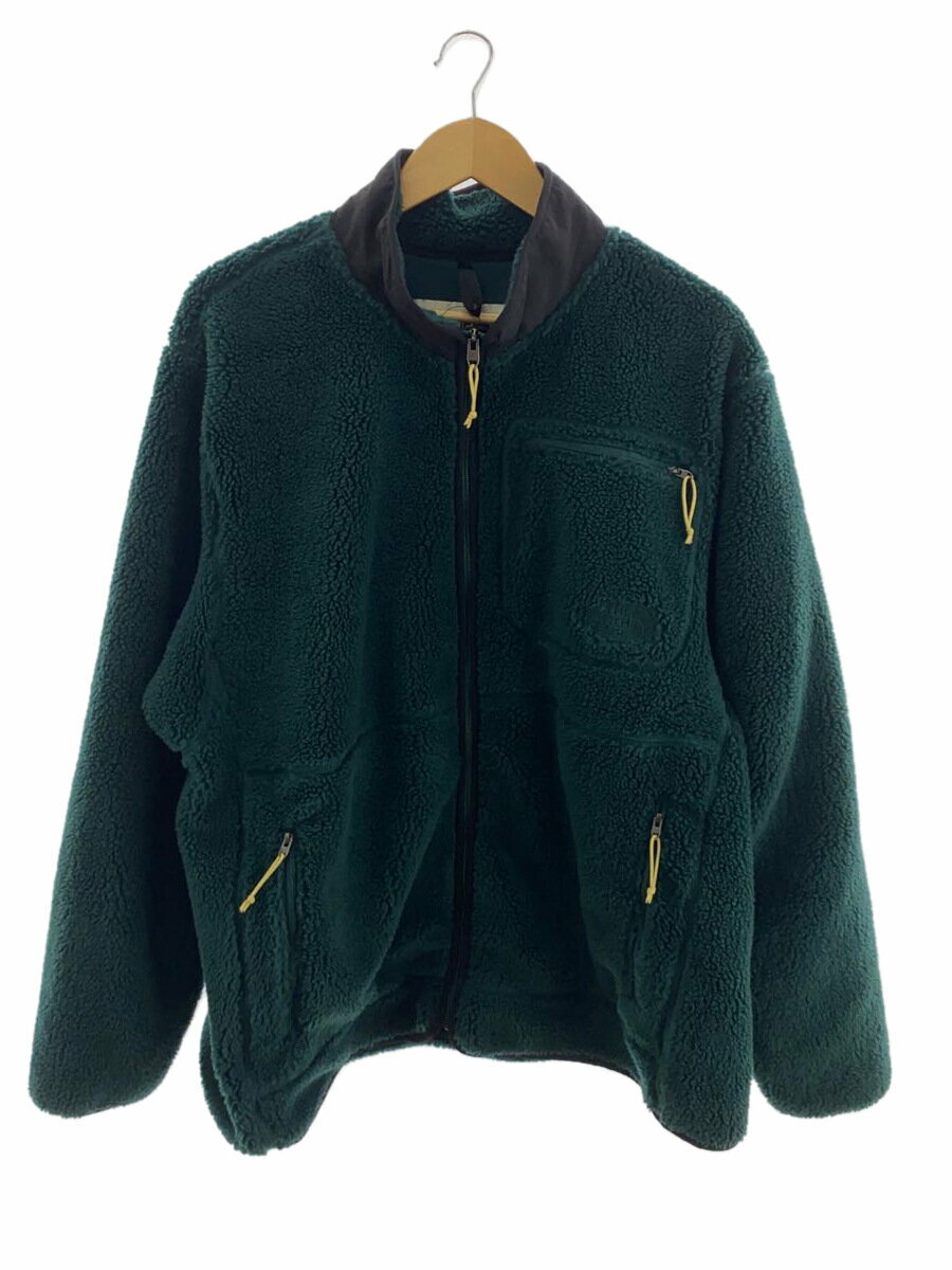 【中古】THE NORTH FACE◆フリースジャケット/XL/ポリエステル/GRN/NF0A7URL【メンズウェア】