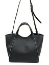 【中古】BEAUTY&YOUTH UNITED ARROWS◆ハンドバッグ/レザー/BLK/無地/1832-699-5415-2700【バッグ】