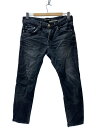 【中古】RED CARD◆ストレートパンツ/30/コットン/BLK/無地/SP88861【レディースウェア】