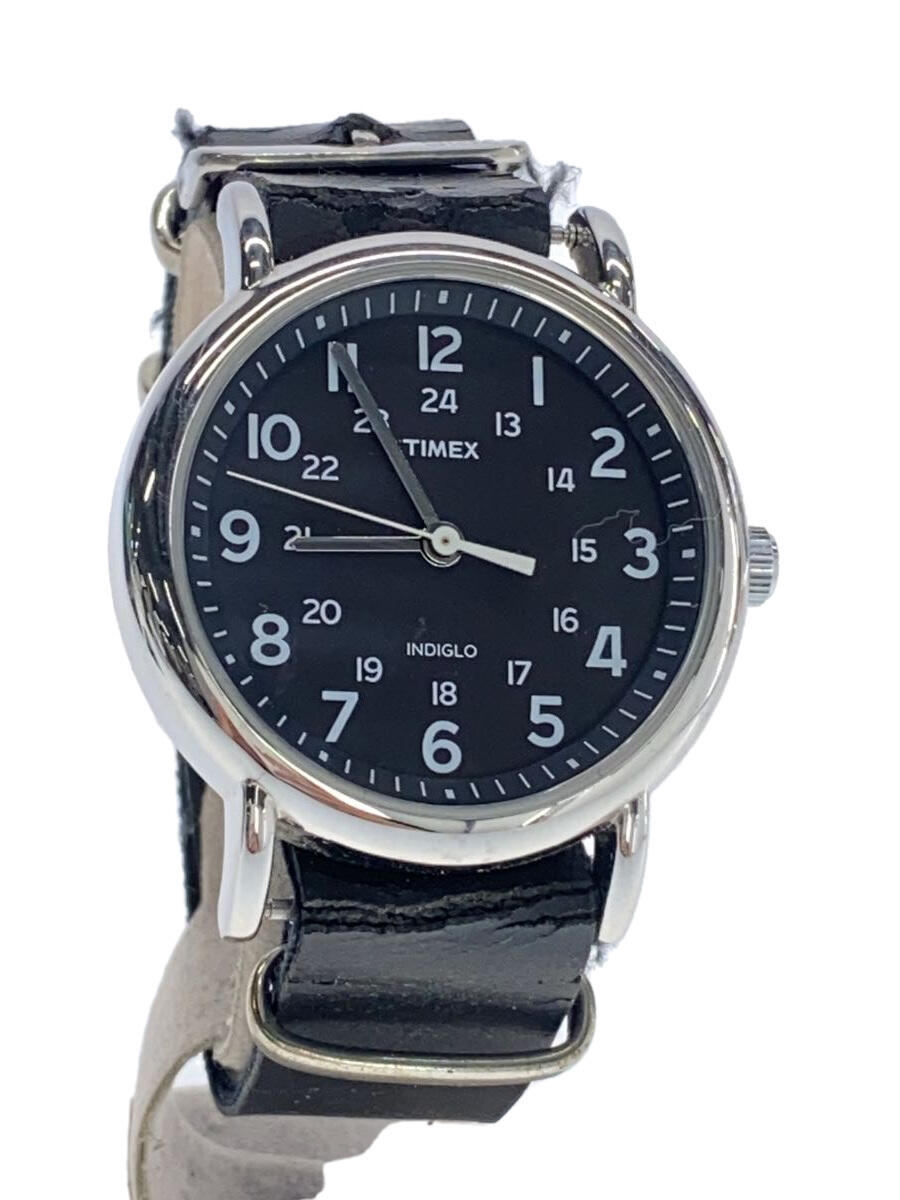 【中古】TIMEX◆ベルト状態考慮/クォ