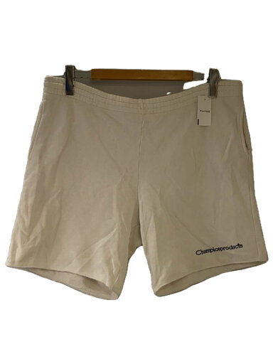 【中古】Champion◆ショートパンツ/L/コットン/WHT【メンズウェア】 【中古】Champion◆ショートパンツ/L/コットン/WHT【メンズウェア】