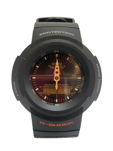 【中古】CASIO◆ソーラー腕時計/デジタル/ラバー/BLK/BLK/SS/AWG-M520UA//【服飾雑貨他】 【中古】CASIO◆ソーラー腕時計/デジタル/ラバー/BLK/BLK/SS/AWG-M520UA//【服飾雑貨他】