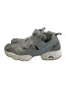 【中古】Reebok◆CLASSIC/INSTAPUMP FURY OG/インスタポンプフューリーオリジナル/24cm/GRY【シューズ】