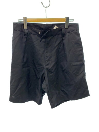 【中古】E.TAUTZ◆ショートパンツ/32/ウール/BLK/無地//【メンズウェア】 【中古】E.TAUTZ◆ショートパンツ/32/ウール/BLK/無地//【メンズウェア】