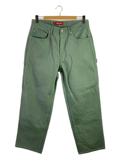 【中古】Supreme◆ボトム/32/コットン/GRN//【メンズウェア】 【中古】Supreme◆ボトム/32/コットン/GRN//【メンズウェア】