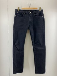 【中古】A.P.C.◆ボトム/31/コットン/BLK【メンズウェア】