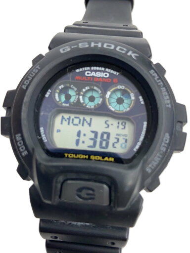 【中古】CASIO◆ソーラー腕時計・G-SHOCK/デジタル/ラバー/BLK/BLK/SS【服飾雑貨他】 【中古】CASIO◆ソーラー腕時計・G-SHOCK/デジタル/ラバー/BLK/BLK/SS【服飾雑貨他】