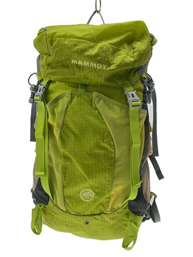【中古】MAMMUT◆リュック/ナイロン/グリーン/無地/2510-02580【バッグ】 【中古】MAMMUT◆リュック/ナイロン/グリーン/無地/2510-02580【バッグ】