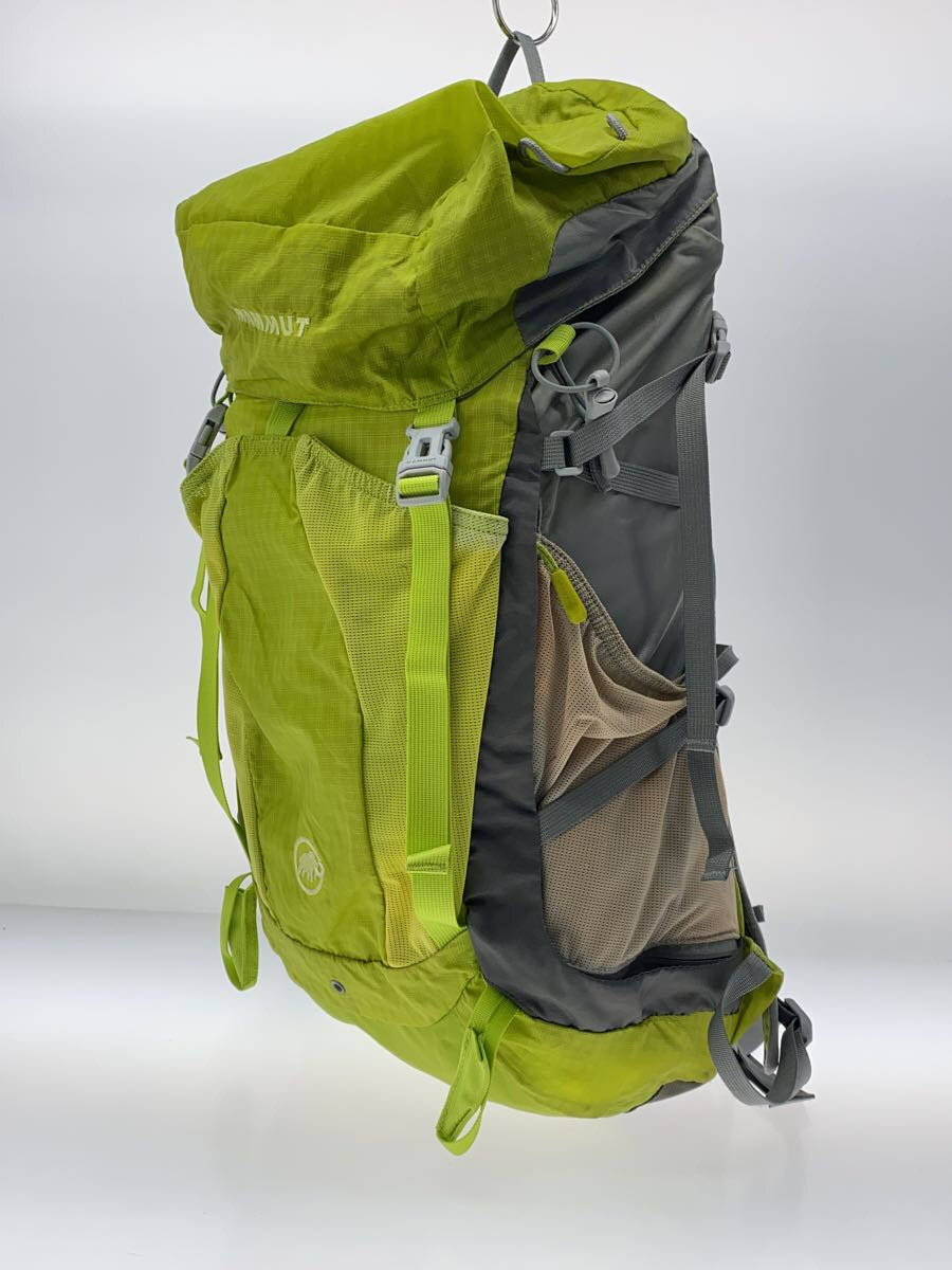 【中古】MAMMUT◆リュック/ナイロン/グリーン/無地/2510-02580【バッグ】