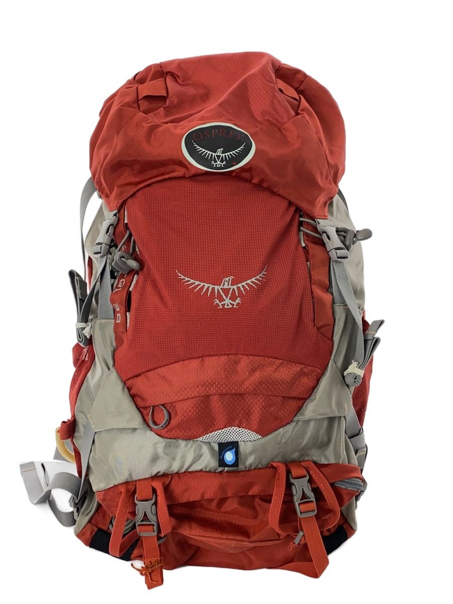 【中古】osprey◆リュック/--/RED/kestrel 38【バッグ】