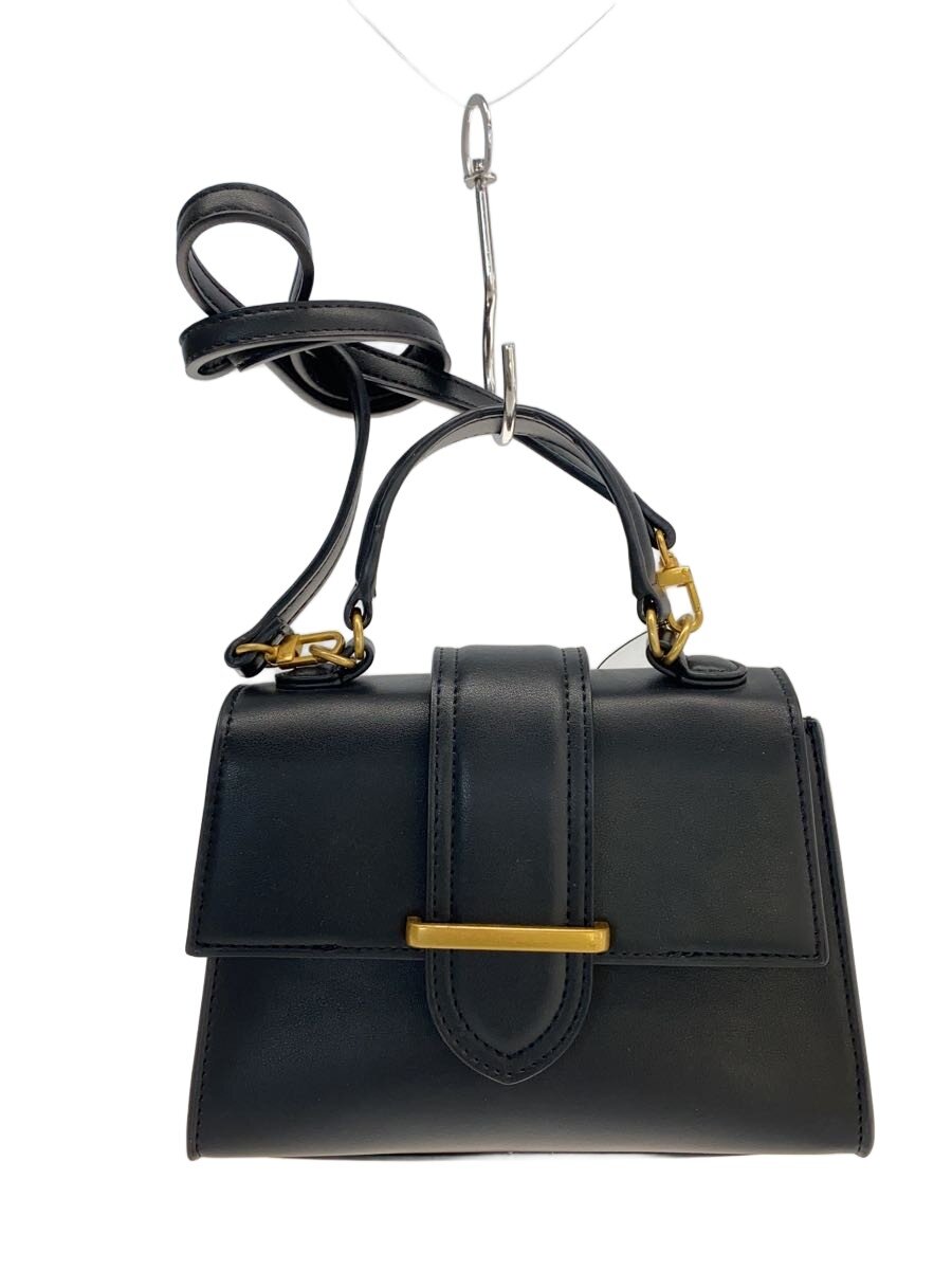 【中古】Mila Owen◆2WAY/ショルダー付きハンドバッグ/フェイクレザー/BLK/09WGB231505【バッグ】 jumblestore-38350467 2nd STREET 楽天市場店 パッケージ画像