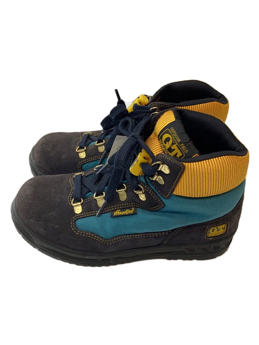 【中古】G.T.HAWKINS◆ハイカットスニーカー/23.5cm/マルチカラー/スウェード【シューズ】