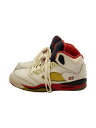 【中古】NIKE◆AIR JORDAN 5 RETRO (GS)/エアジョーダンレトロ/レッド/440888-120/24cm/RE【シューズ】(4)