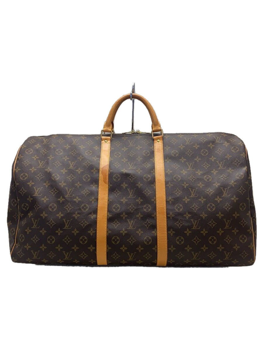 【中古】LOUIS VUITTON◆キーポル バンドリエール60_モノグラム/M41412/VI0965/シミ有り/ショルダ-欠品【バッグ】