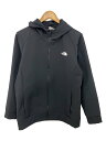 【中古】THE NORTH FACE◆APEX THERMAL HOODIE_エイペックスサーマルフーディ/L/ポリエステル/BLK【メンズウェア】(4)