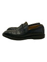 【中古】LOUIS VUITTON◆ローファー/US6.5/BLK/レザー【シューズ】(4)