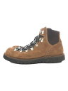 【中古】Danner◆VERTIGO LIGHT/トレッキングブーツ/US8.5/BRW/スウェード/D217610【シューズ】