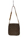 【中古】LOUIS VUITTON◆ミュゼット_モノグラム・キャンバス_BRW/PVC/BRW/モノグラム【バッグ】(4)