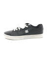 【中古】DC SHOES◆ローカットスニーカー/26cm/BLK/フェイクレザー/ADYS100396【シューズ】