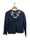 【中古】PINK HOUSE◆カーディガン(薄手)/--/モヘア/BLK/無地/P0111KAL31【レディースウェア】(4)