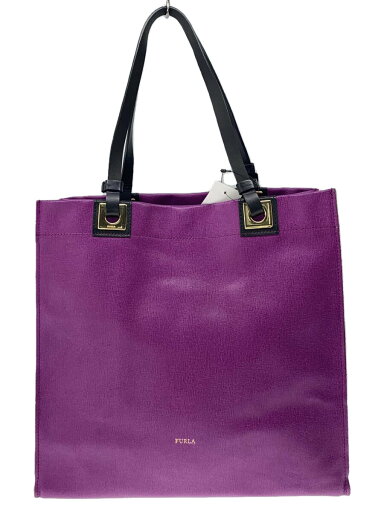 【中古】FURLA◆ハンドバッグ/レザー/PUP/無地【バッグ】 【中古】FURLA◆ハンドバッグ/レザー/PUP/無地【バッグ】
