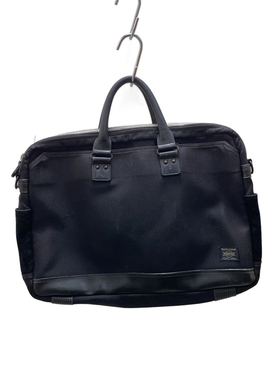 【中古】PORTER◆ブリーフケース/--/BLK/010-04430【バッグ】