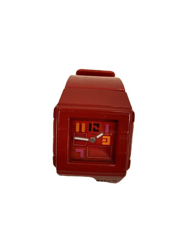 【中古】CASIO◆クォーツ腕時計/アナログ/レッド/BGA-200PD【服飾雑貨他】 【中古】CASIO◆クォーツ腕時計/アナログ/レッド/BGA-200PD【服飾雑貨他】