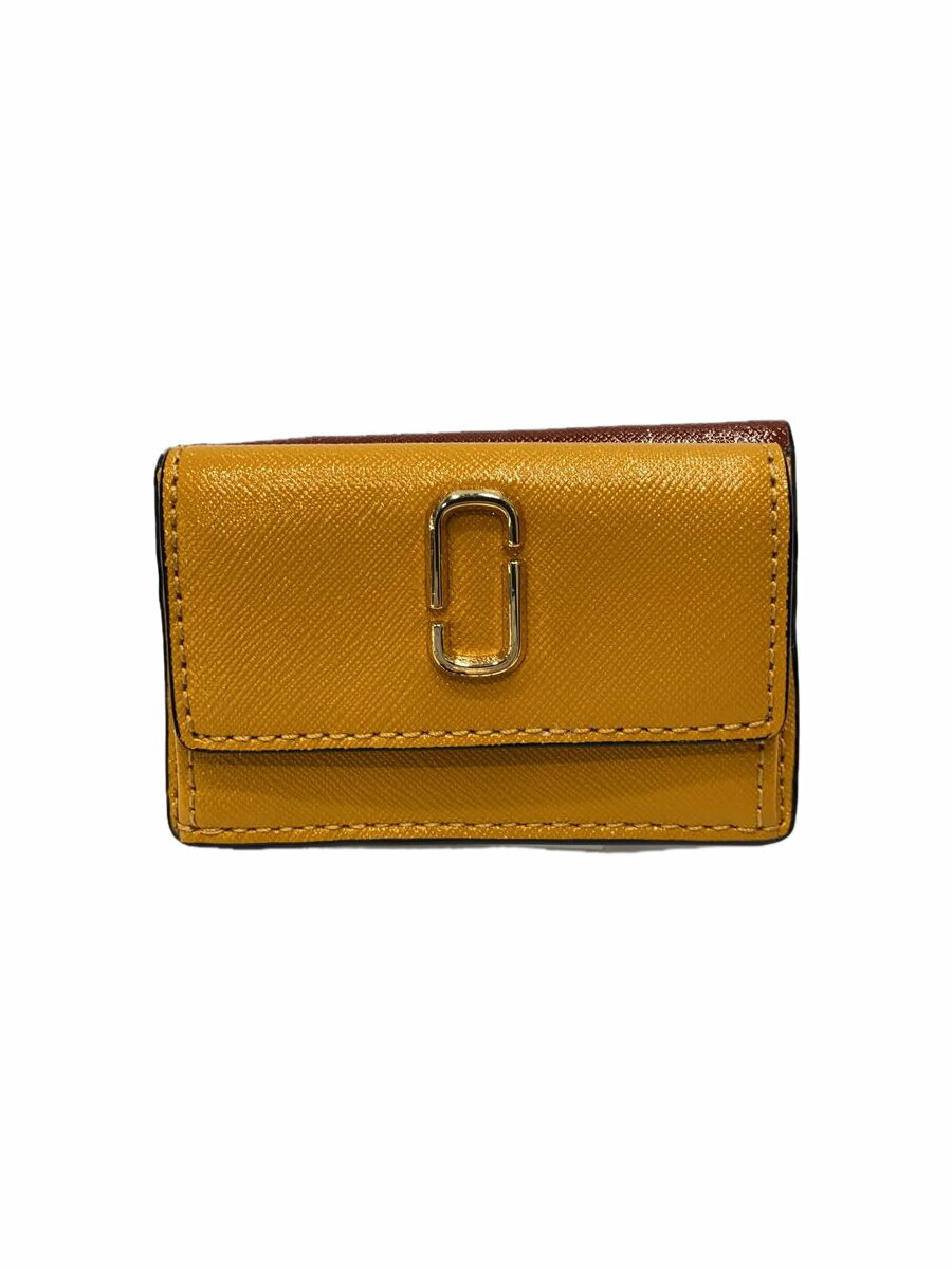 【中古】MARC JACOBS◆3つ折り財布/--/YLW/レディース【服飾雑貨他】