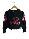 【中古】DIESEL◆トップス/S/コットン/BLK/無地【レディースウェア】