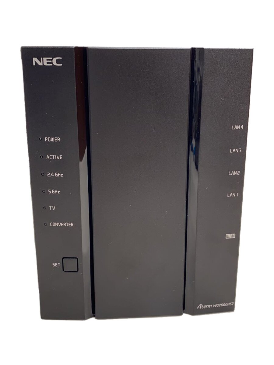 【中古】NEC◆無線LANルーター(Wi-Fiルーター) PA-WG2600HS2【パソコン】