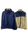 【中古】patagonia◆イスマス・スリーインワン・ジャケット_ネイビー/S/ナイロン/NVY【メンズウェア】