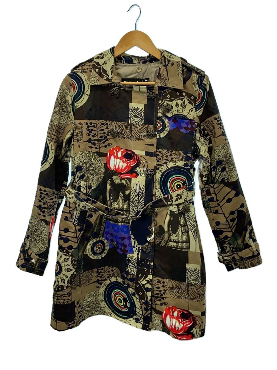 【中古】Desigual◆コート/42/コットン/27E2L13【レディースウェア】