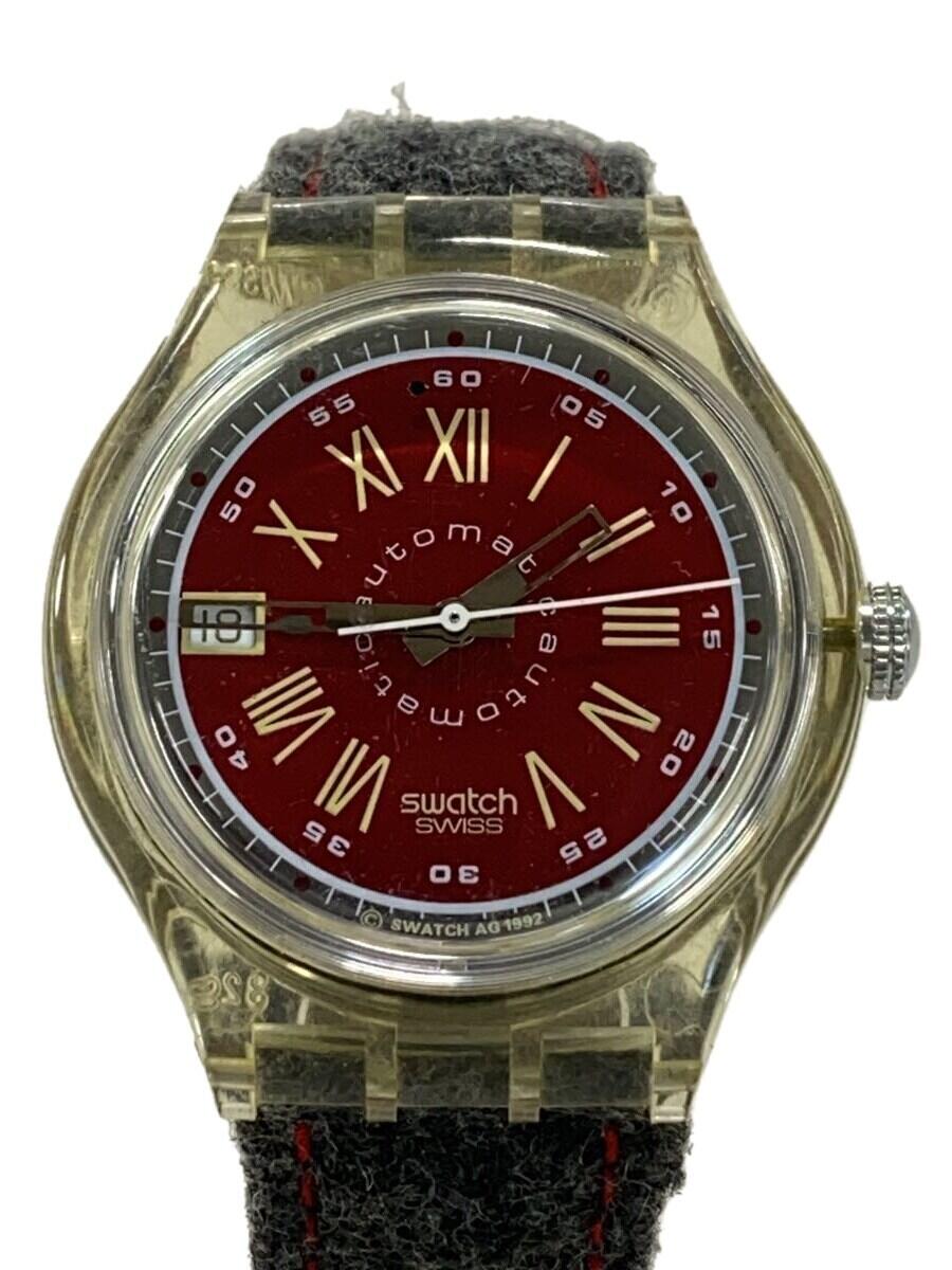 【中古】SWATCH◆クォーツ腕時計/ア