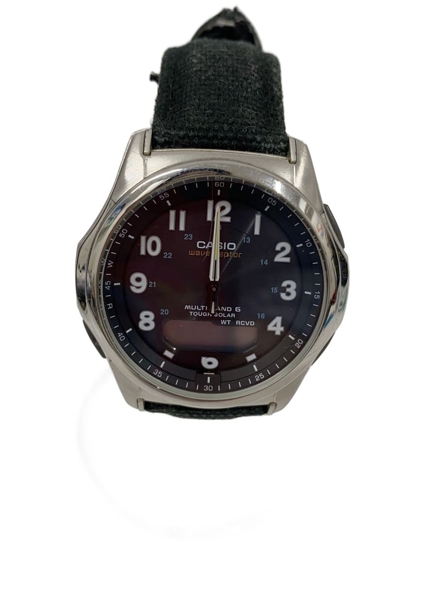 【ブランド】CASIO 【ブランドカナ】カシオ 【型番】 【程度】B 【サイズ】 【メインカラー】ブラック 【素材・生地】その他 【キーワード】　　 2026/02/19 セカンドストリート大村店【3769】【中古】CASIO◆ソーラー腕時計/アナログ/-- ブランド CASIO 型番 カラー ブラック 柄 素材・生地 その他>色・素材について サイズ >サイズ表示について 実寸（cm） 【腕時計】 ケース縦：3.7 / ケース横：3.7 / 文字盤縦：3.3 / 文字盤横：3.3 / ケースの厚さ：1 / バンド幅：2 / 手首周り：/ 【その他】 その他サイズ：/ 商品は　セカンドストリート大村店の店頭にて販売しております。商品に関するお問合わせは、お電話(TEL:0957-49-6600)にて、問合わせ番号：2337695581254をお伝えください。 配送方法やお支払い方法に関するお問い合わせは、サポートセンターまでご連絡をお願いします。 ※お電話の対応は営業時間内のみとなります。お問い合わせフォームでお問い合わせの際はご注文番号をご記入下さい この商品に関する出品店舗からのコメント ベルト裏面に使用感がございますが、まだまだご使用頂けるお品物となっております