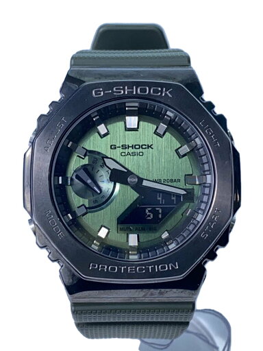 【中古】CASIO◆クォーツ腕時計_G-SHOCK/デジアナ/--/GRN/GRN【服飾雑貨他】 【中古】CASIO◆クォーツ腕時計_G-SHOCK/デジアナ/--/GRN/GRN【服飾雑貨他】