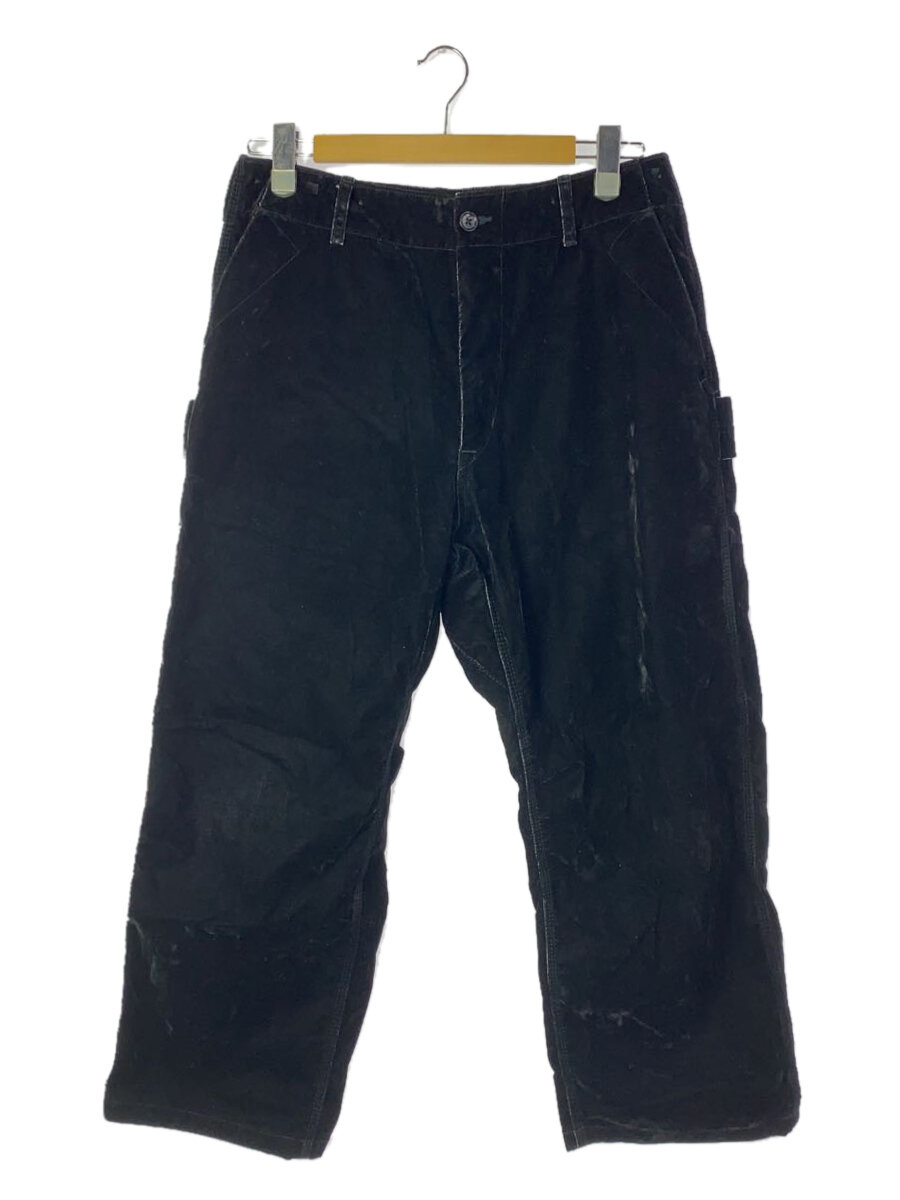 【中古】BRUNABOINNE◆カーゴパンツ/L/レーヨン/BLK【メンズウェア】