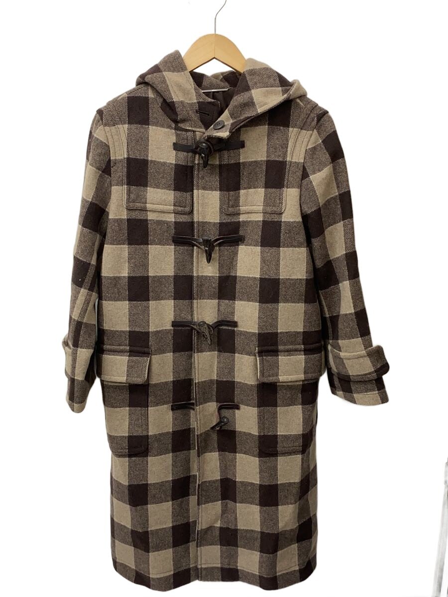 【中古】Mila Owen◆ダッフルコート/O/ウール/KHK/チェック【レディースウェア】 jumblestore-38306076 2nd STREET 楽天市場店 パッケージ画像