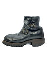 【中古】CHIPPEWA◆エンジニアブーツ/US8.5/BLK/レザー/99951【シューズ】