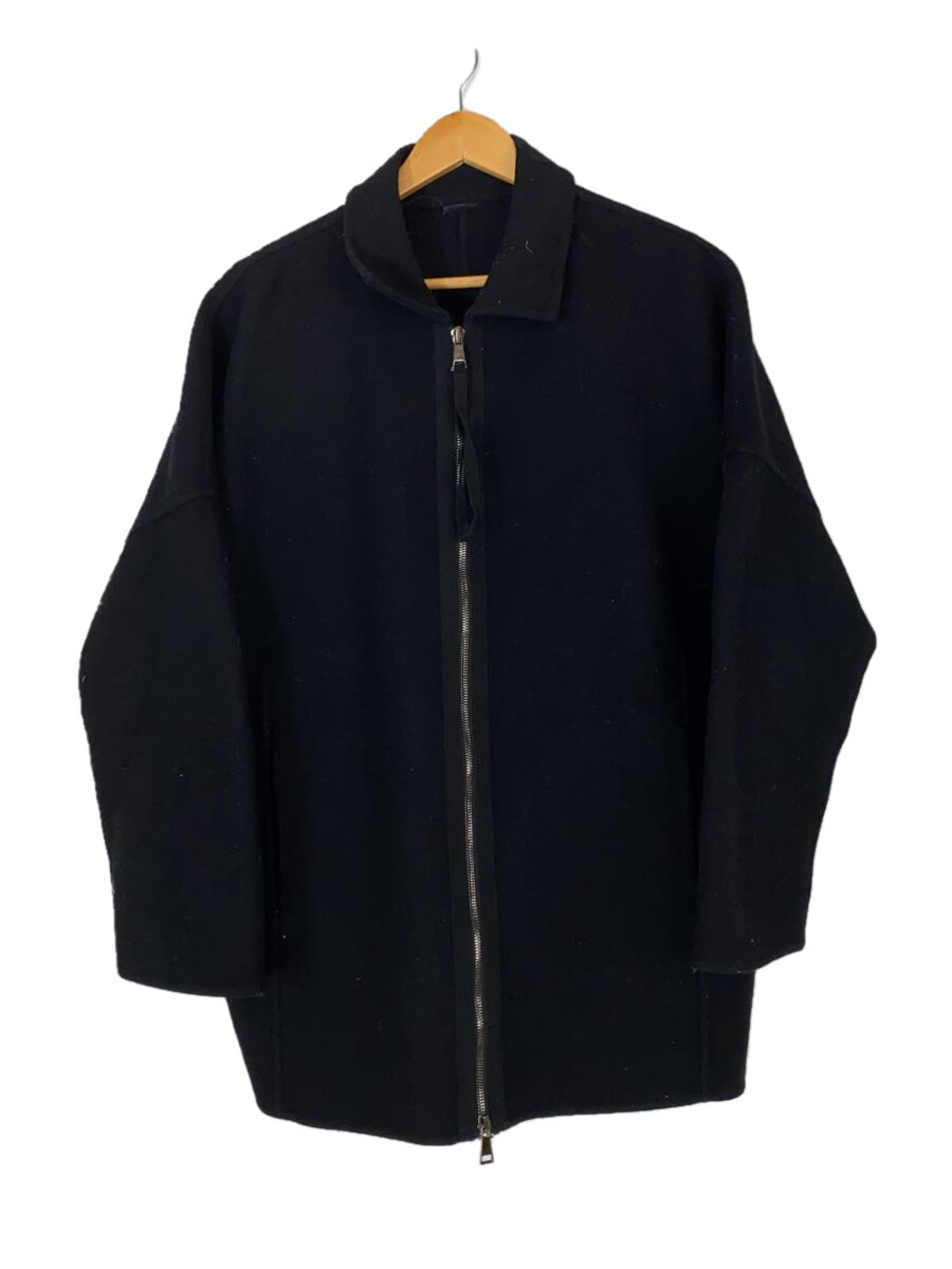 【中古】MONCLER◆Buxus/ショートコート/ジャケット/S/ウール/ブラック/C2-093-46707-00-549FH【レディースウェア】