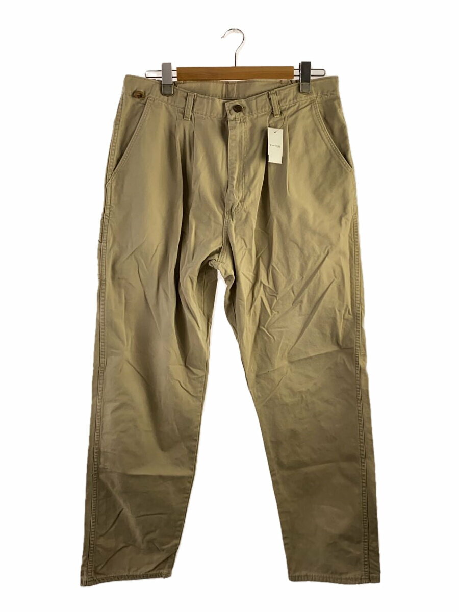 【中古】WRANGLER◆ボトム/38/コットン/KHK/無地//【メンズウェア】