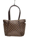 【中古】LOUIS VUITTON◆ダミエ/トータリーPM/トートバッグ/レザー/BRW/N4128 ...