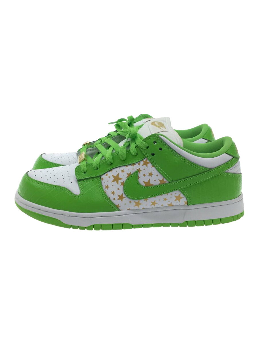 【中古】NIKE◆DUNK LOW OG QS_ダンク ロー オリジナル クイックストライク/28.5cm/GRN/GOLD STAR【シューズ】