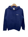 【中古】patagonia◆パタゴニア/39619FA22/パーカー/S/コットン/ネイビー/無地【メンズウェア】