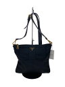 【中古】PRADA◆ショルダーバッグ/ナイロン/BLK/BT0659【バッグ】