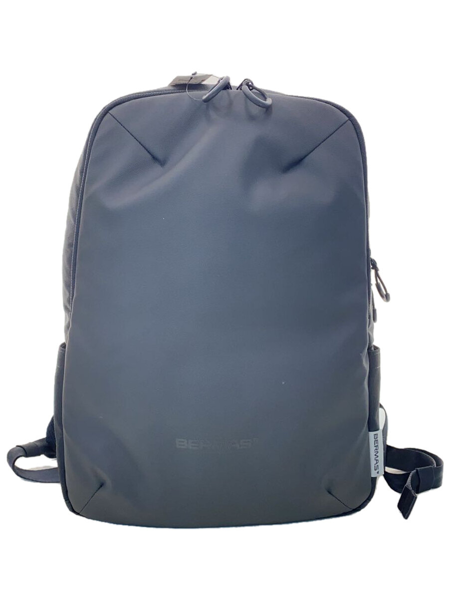 【中古】BERMAS◆リュック/--/BLK/無地【バッグ】