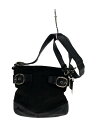 【中古】COACH◆ショルダーバッグ/--/BLK/f16515【バッグ】