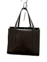 【中古】PRADA◆ハンドバッグ/レザー/BRW【バッグ】(4)